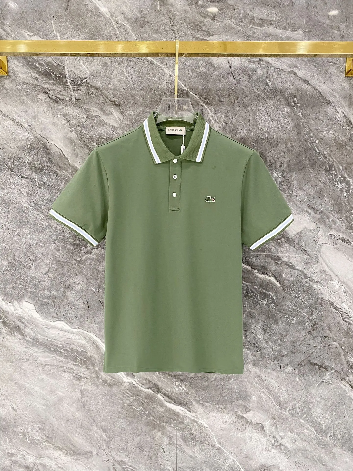 LACOSTE French crocodile fit version M-XXXL 2026 color block collar jacquard lapel short sleeves, exquisite embroidery craft counter fabrics, blended with top elements, Classic short sleeves complete with 3 labels, trendy men's fashion, unparalleled in terms of upper body comfort and existence 170-135(M) 175-150(L) 178-160(XL) 180-170(XXL) 180-180(XXXL)